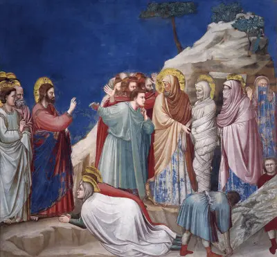 Die Auferweckung des Lazarus Giotto